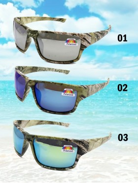 Polarized Unisex Sunglasses W/ Marble Pattern Frame